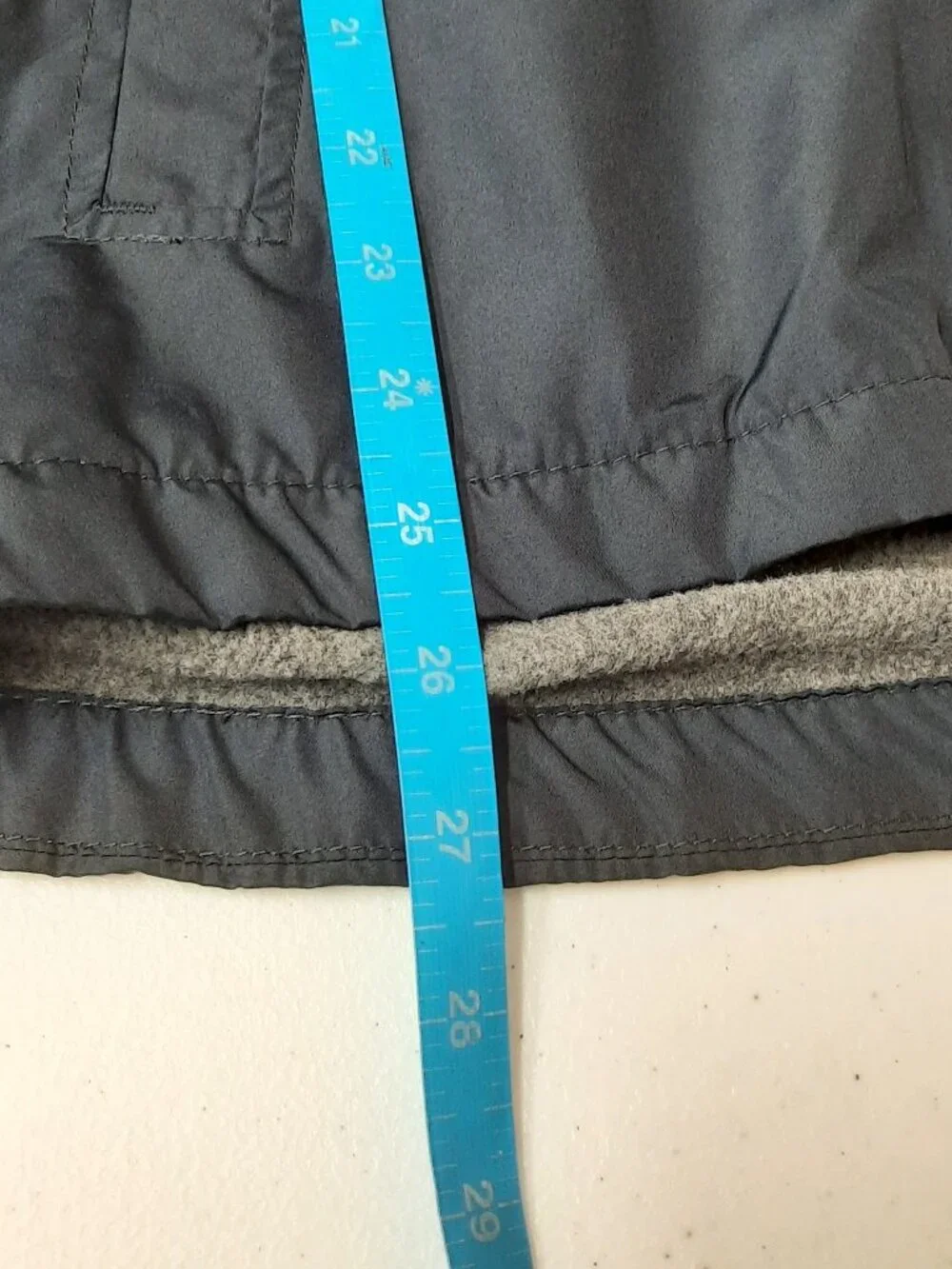 London Fog Boys Hooded Jacket Size L 14/16 Navy Blue Fleece Lined Full Zip Coat - Picture 11 of 11